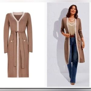 CAbi Genteel Cardigan. NWT. Large. 22.5” bust